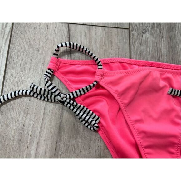 Victoria’s Secret bright pink bikini tie bottoms size XS - Picture 3 of 8